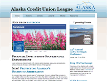 Tablet Screenshot of alaskacreditunions.org